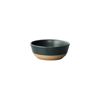 kinto black ceramic bowl